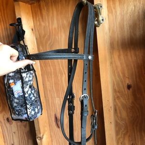 Brand new black headstall
